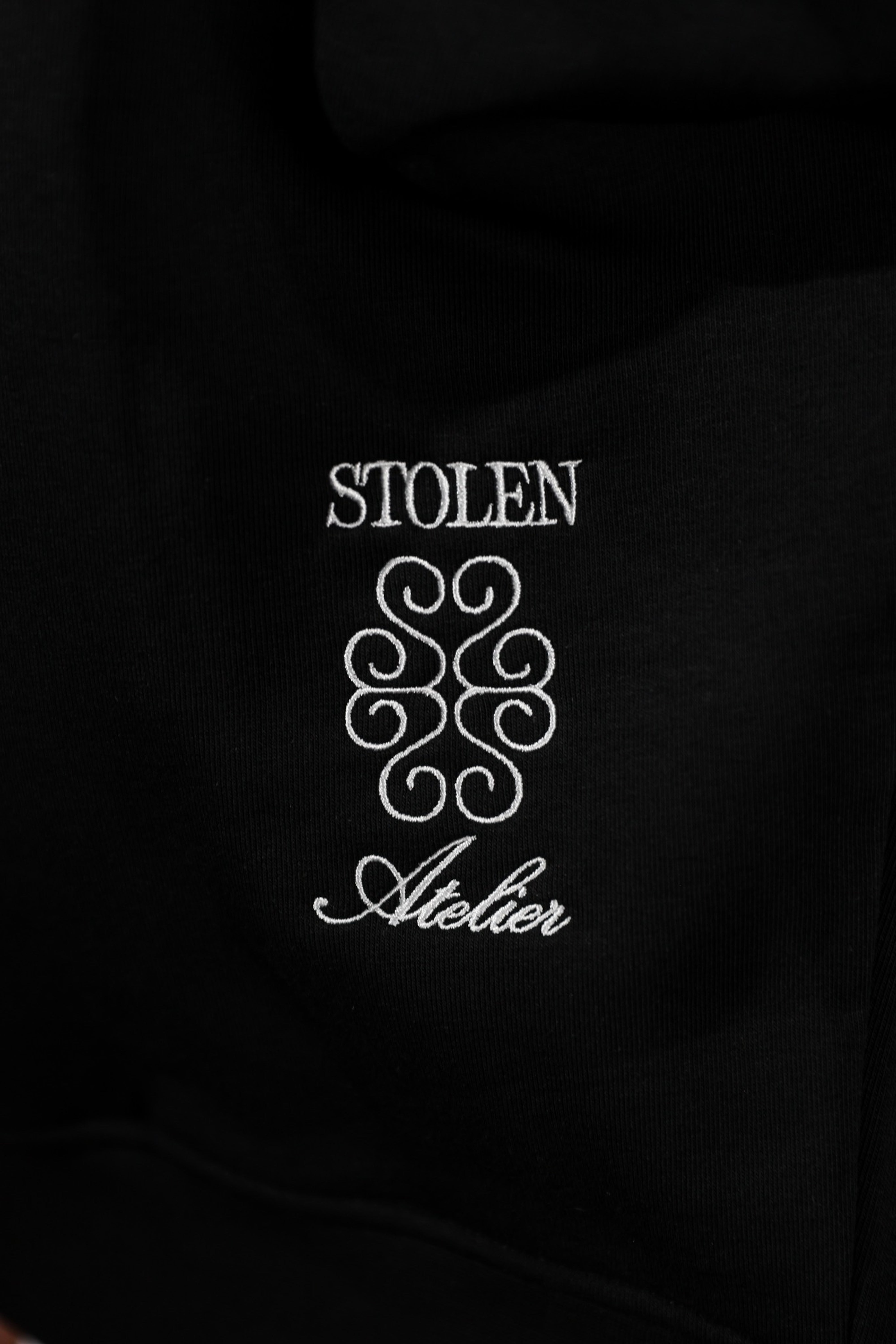 Stolen Zip Hoodie - Black
