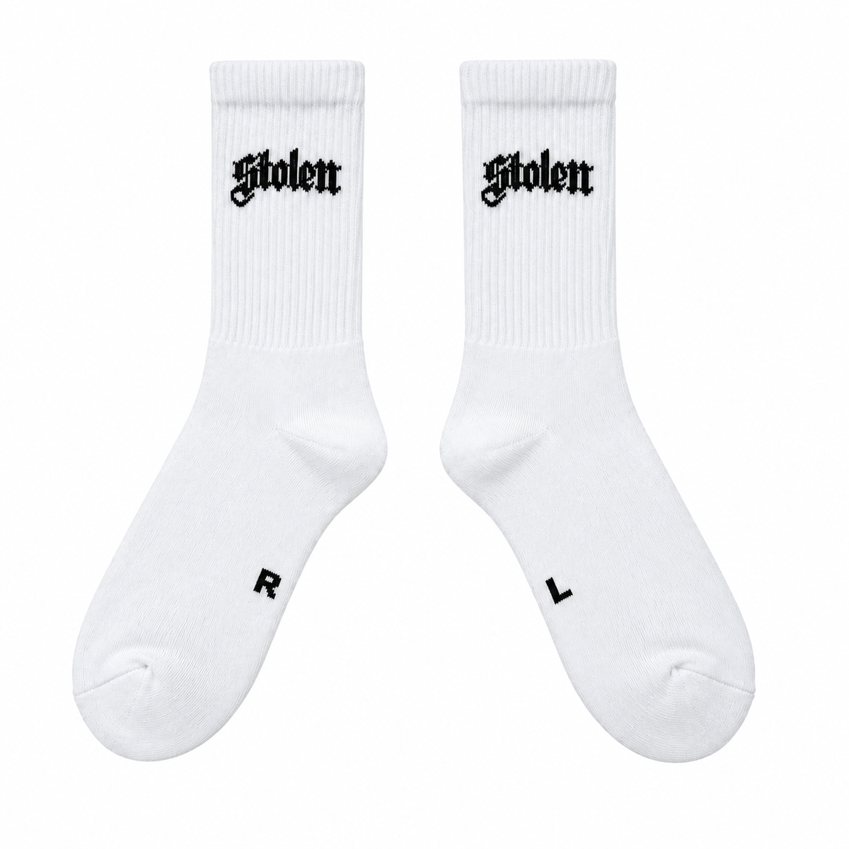 STOLEN White Sneaker Socks