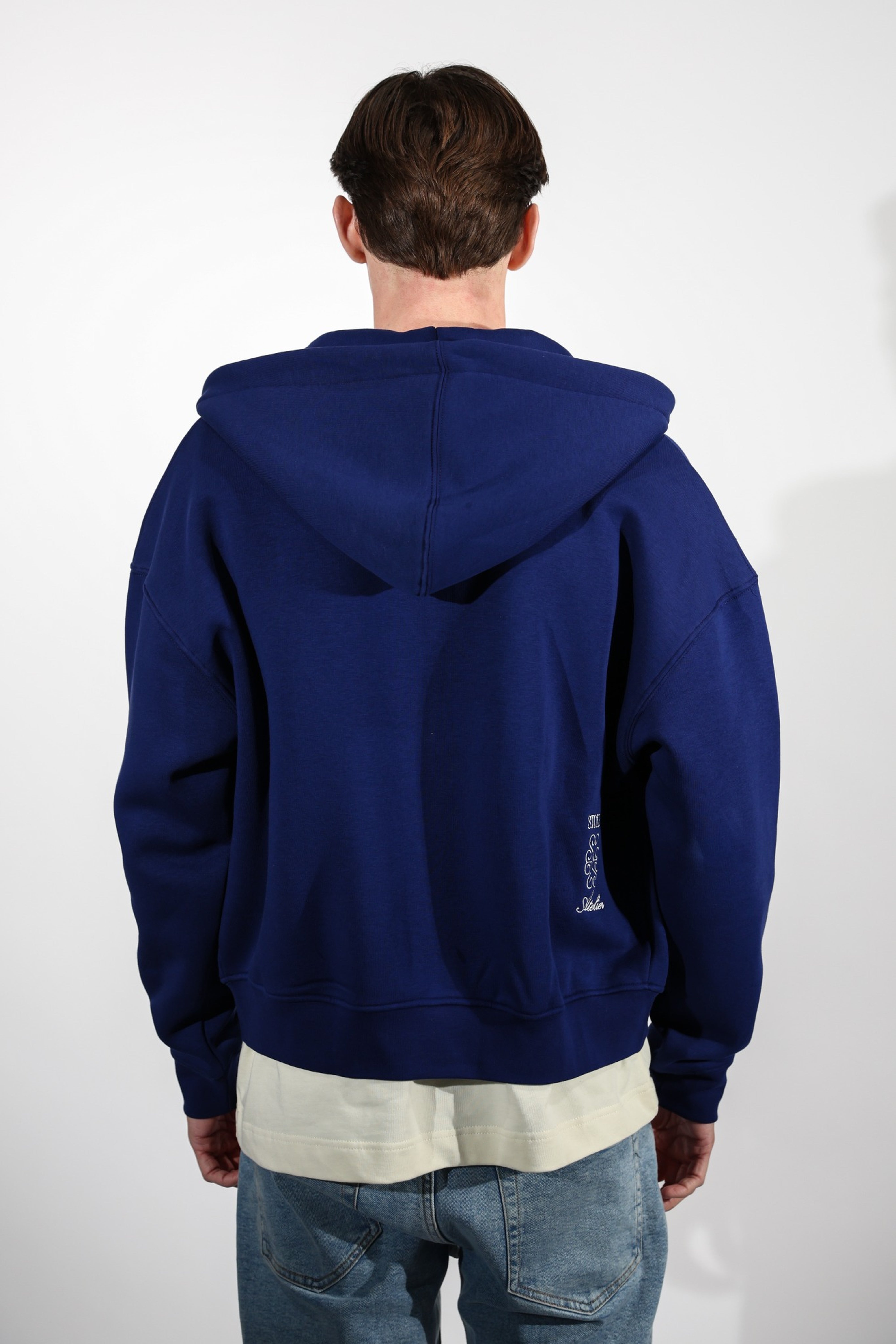 Stolen Zip Hoodie - Navy