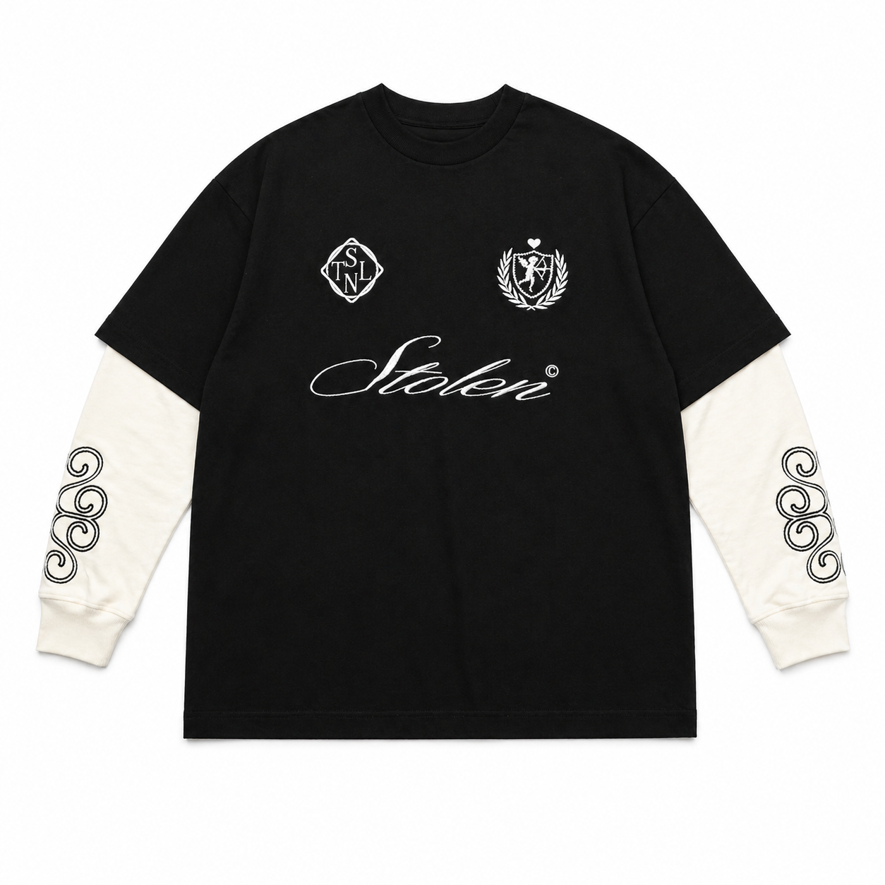 Stolen Cupido Double Longsleeve - Black