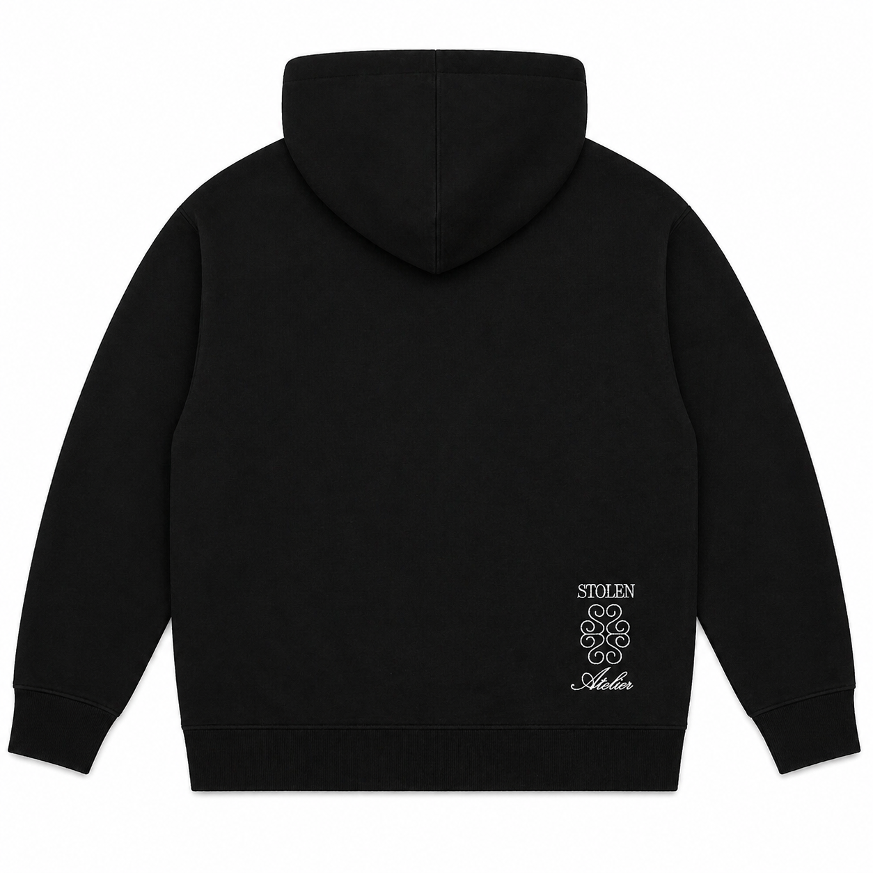 Stolen Zip Hoodie - Black